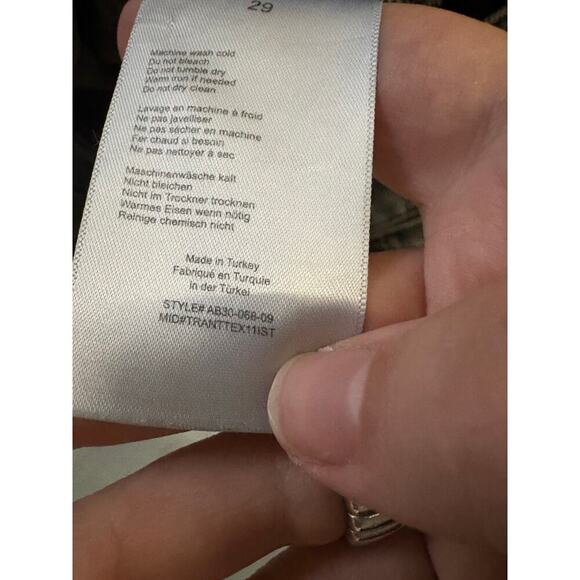 Anine Bing Frida Button Fly Skinny Jeans Size 29 - Picture 8 of 8